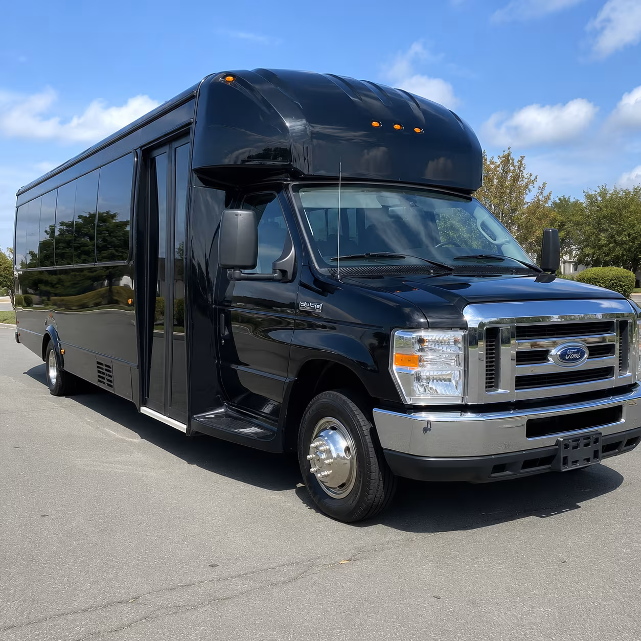 Cambridge cambridge prom party bus rental party bus exterior