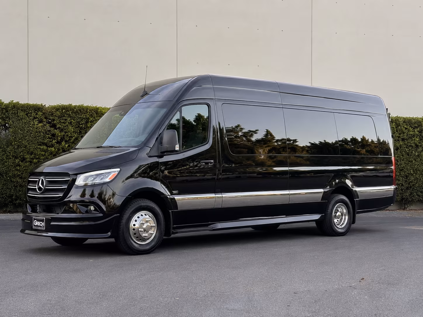Cambridge cambridge school event bus rental party bus exterior
