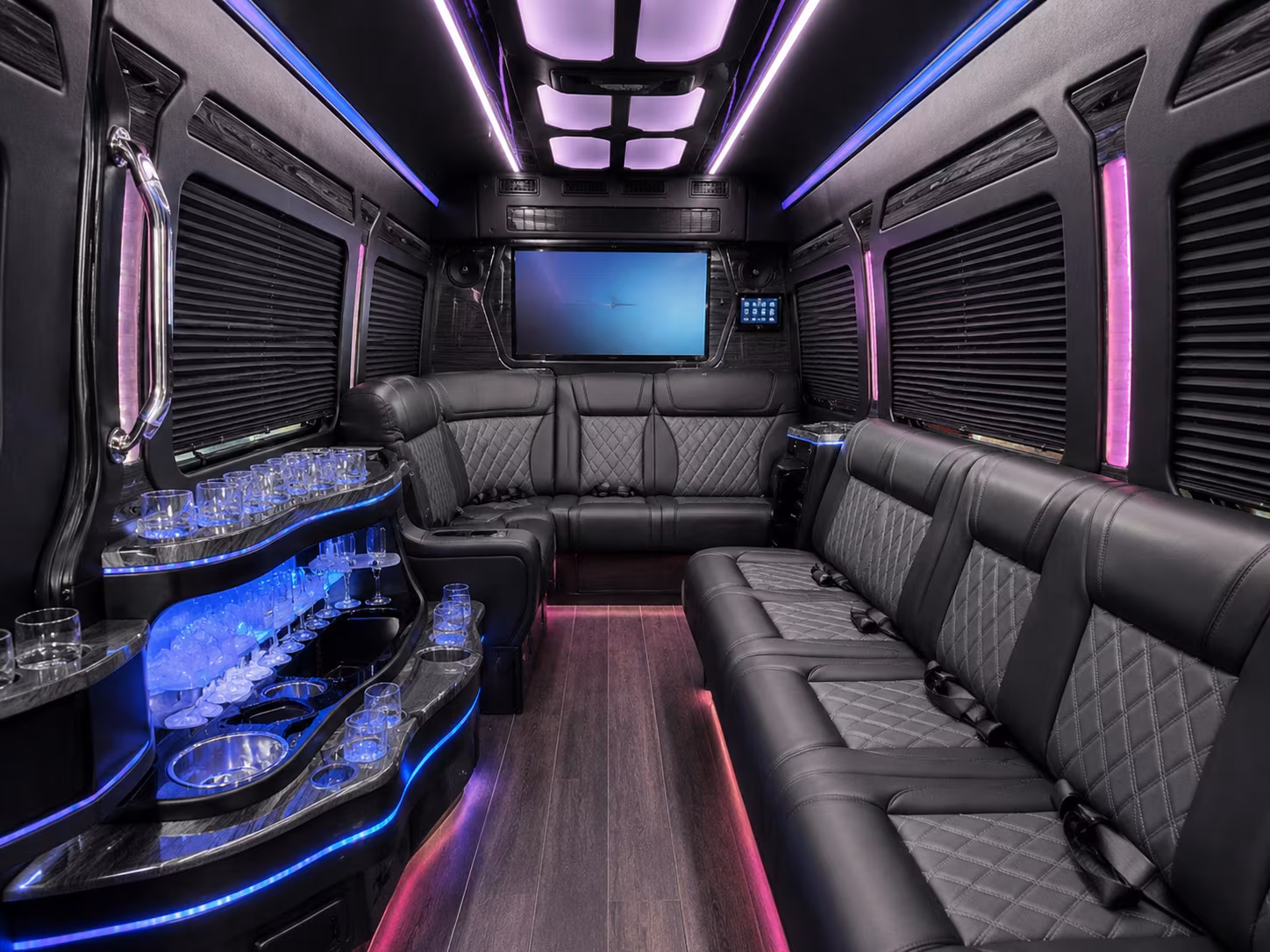 Cambridge cambridge school event bus rental party bus exterior