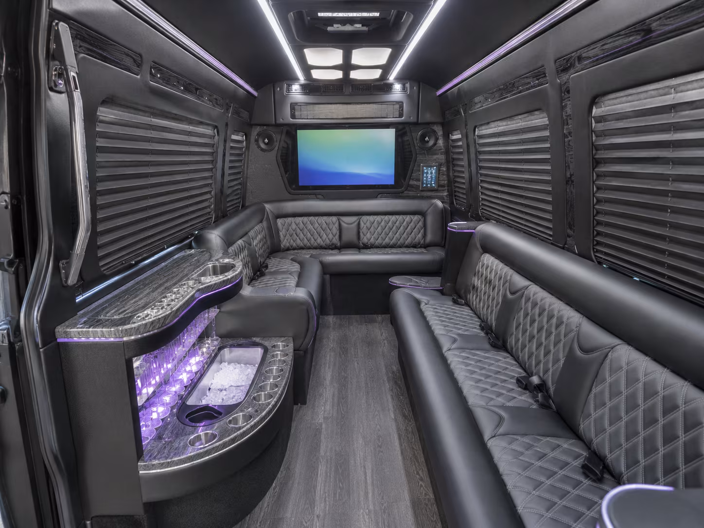 Cambridge cambridge school event bus rental party bus exterior