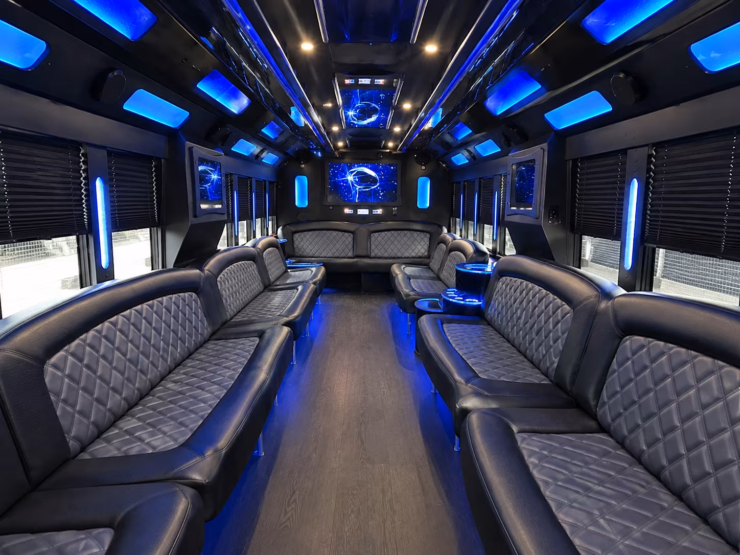 Cambridge cambridge sporting event party bus rental party bus exterior