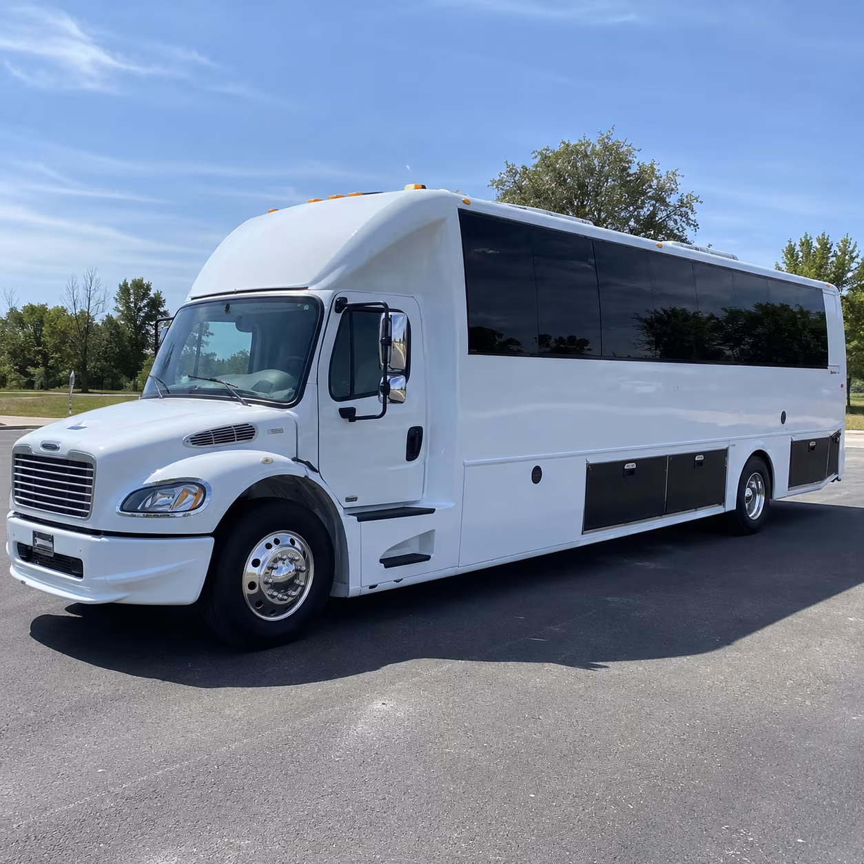 Cambridge cambridge wedding party bus rental party bus exterior
