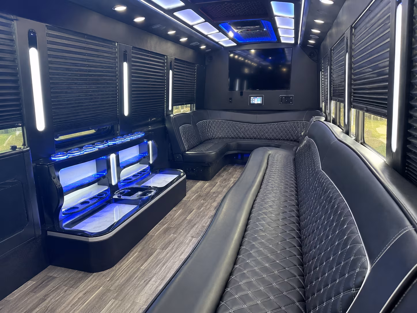 Cambridge Prom & Homecoming Transportation onboard seating