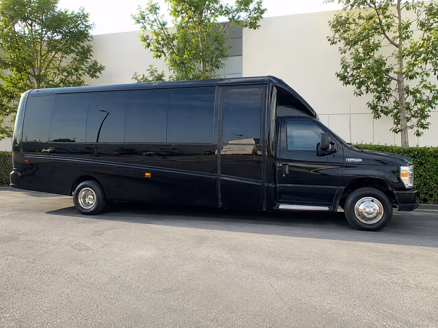 Cambridge School Event Transportation party bus interior