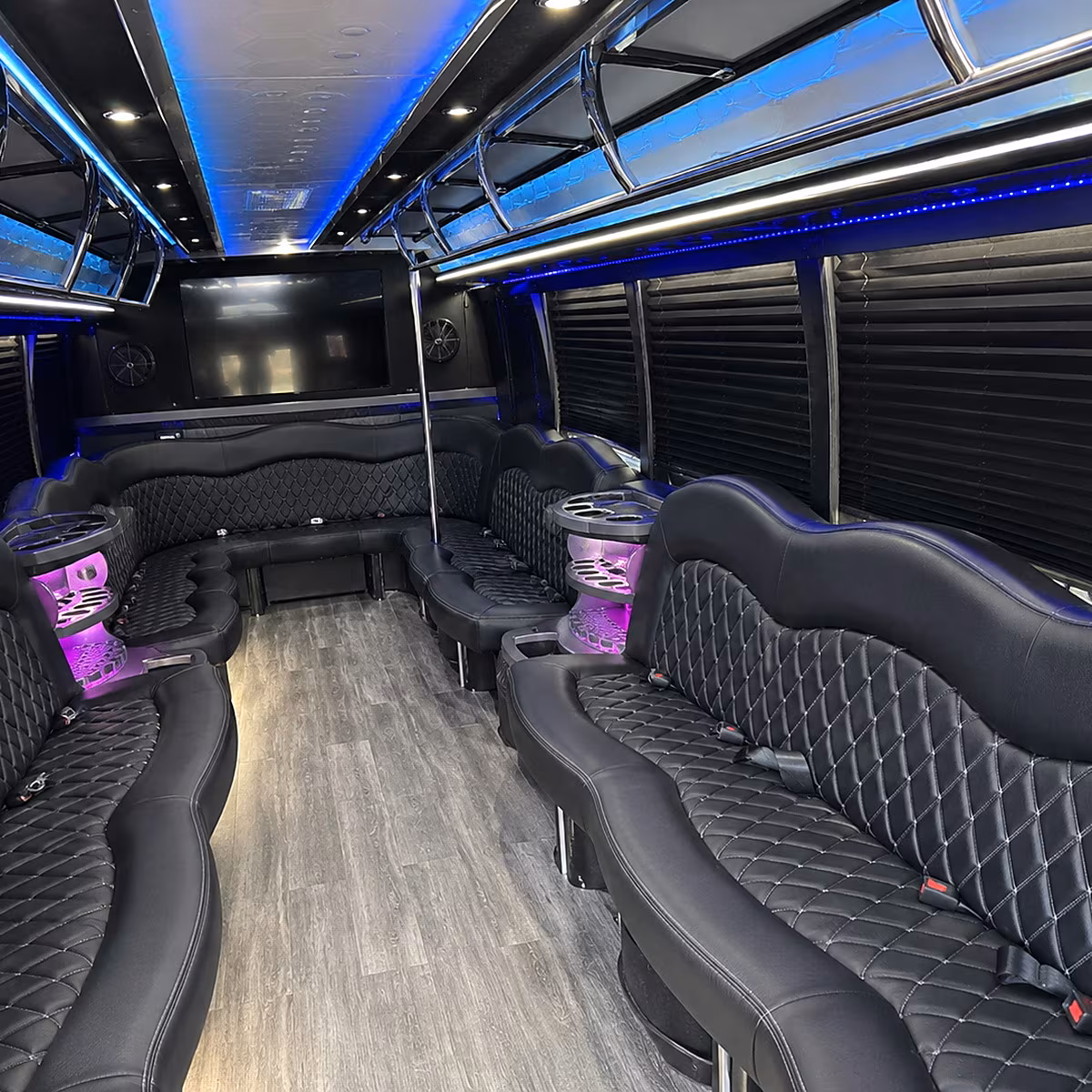 Everett party bus rental