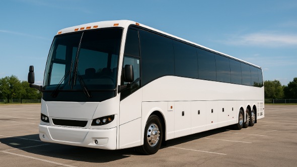 Exterior of Charter Bus Company Cambridge's 40 Passenger Charter Bus in Cambridge
